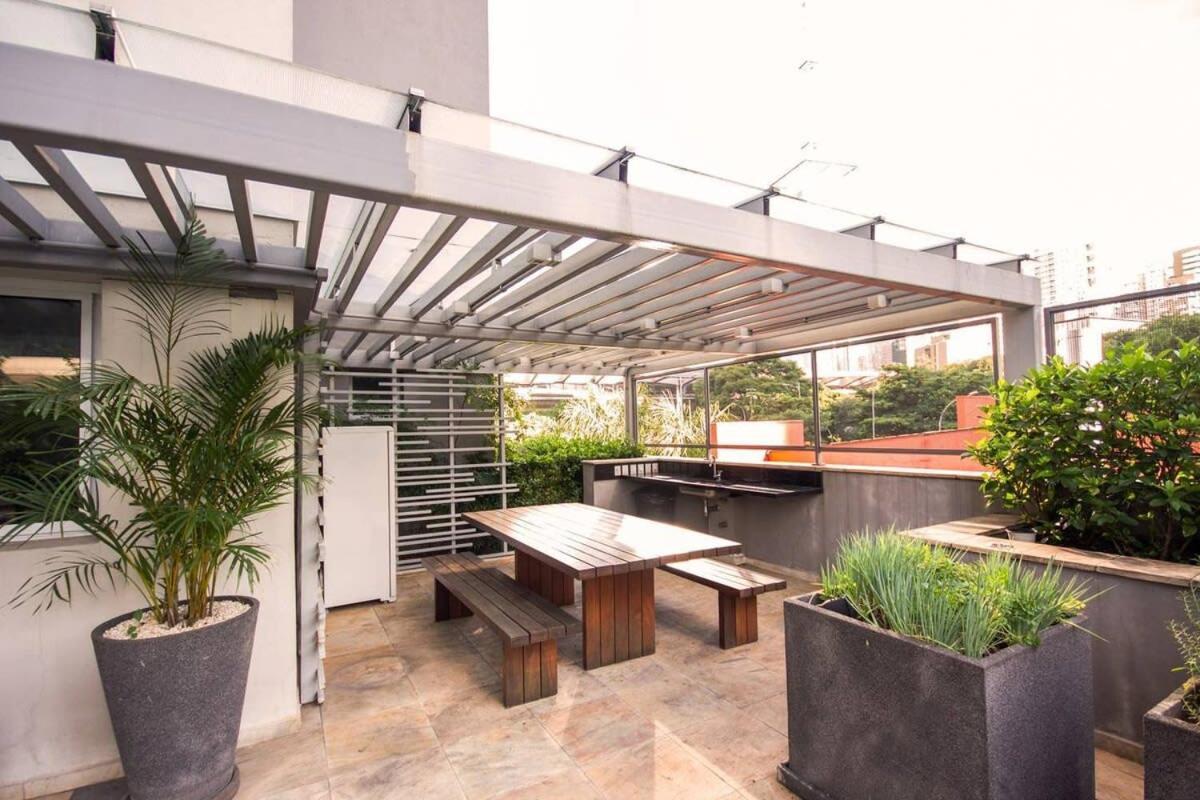BHomy Paulista Incrível cozinha avarandada BP22 São Paulo Exterior foto